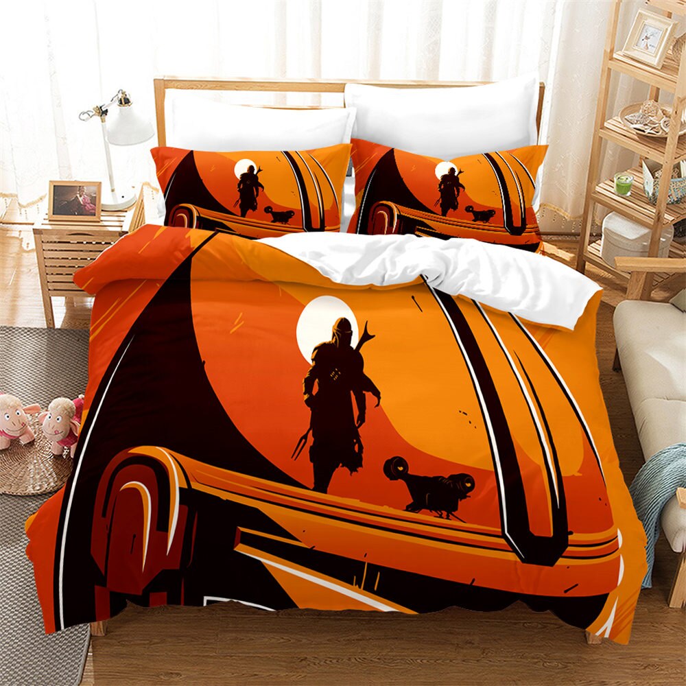 Housse De Couette Star Wars The Mandalorian Peinture