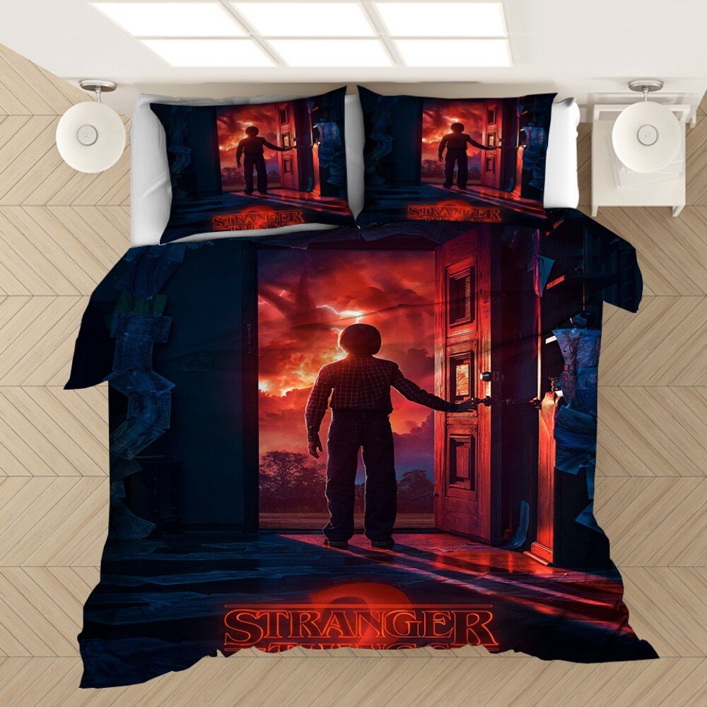 Housse De Couette Stranger Things Monde Parallèle