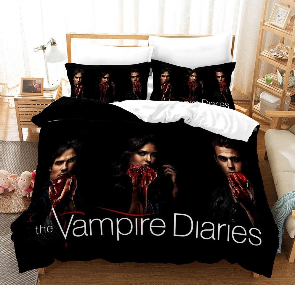 Housse De Couette The Vampire Diaries Cœurs