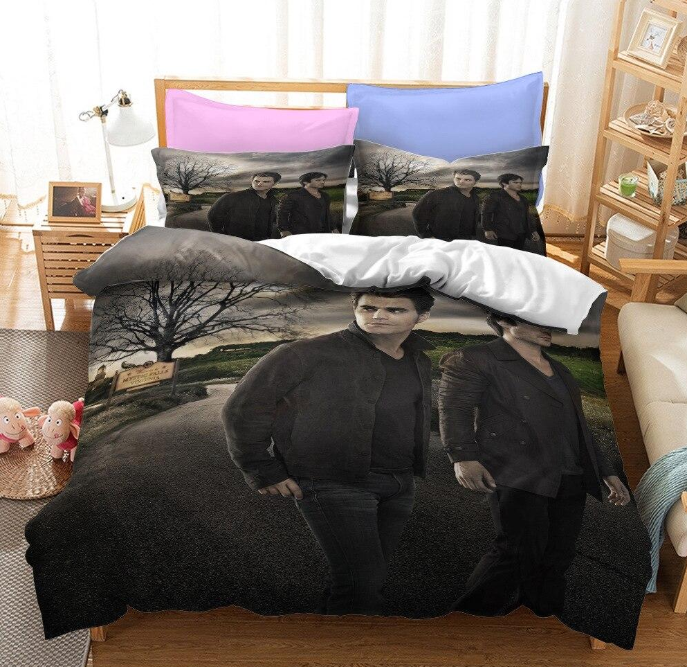 Housse De Couette The Vampire Diaries Frères Salavatore