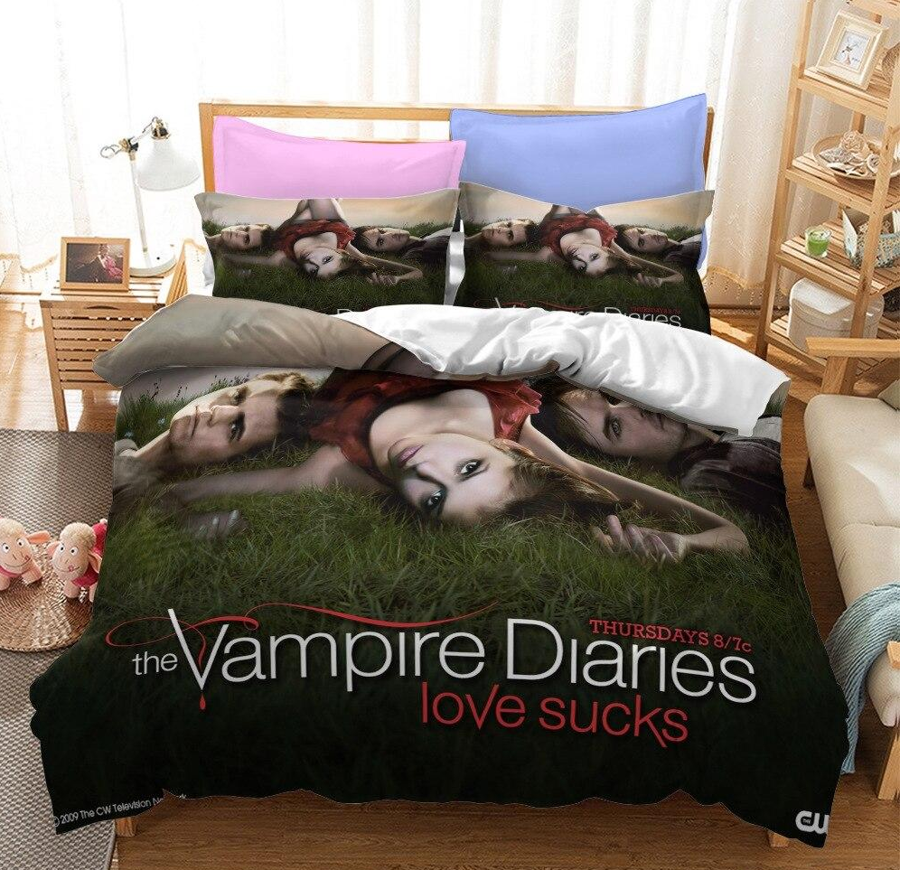 Housse De Couette The Vampire Diaries Love Sucks