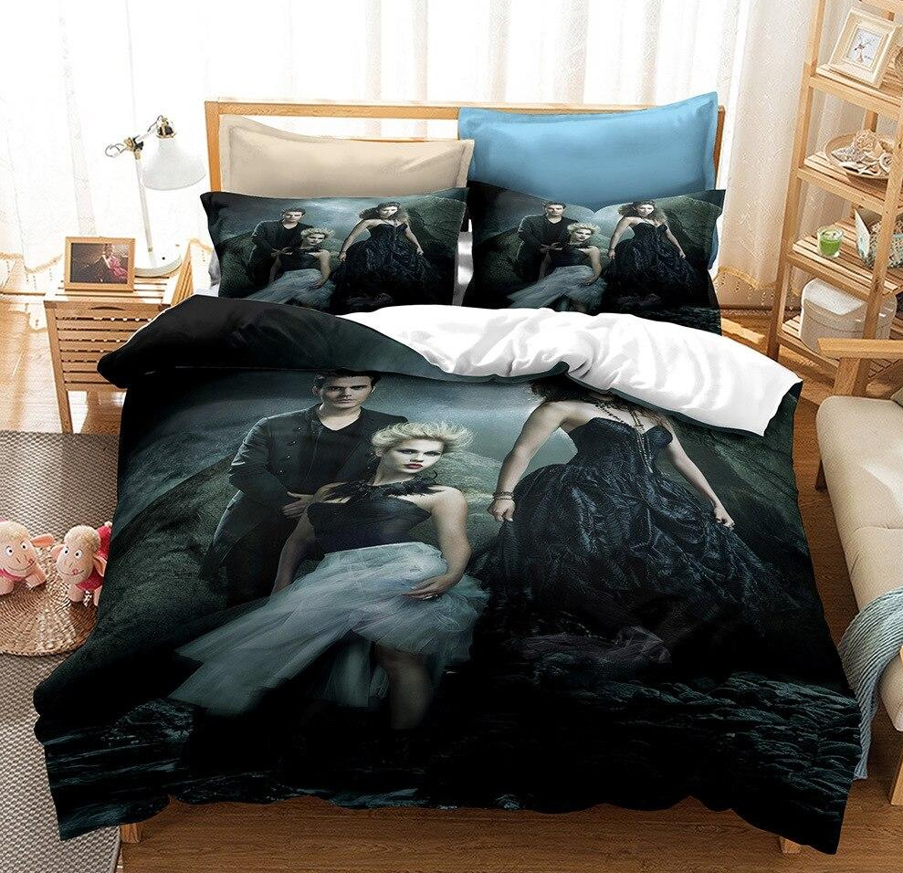 Housse De Couette The Vampire Diaries Noire