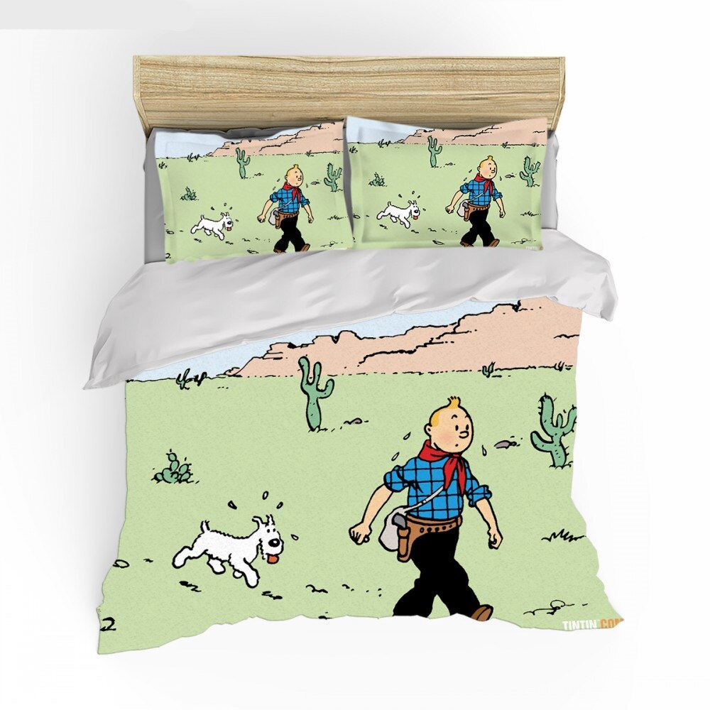 Housse De Couette Tintin En Amérique
