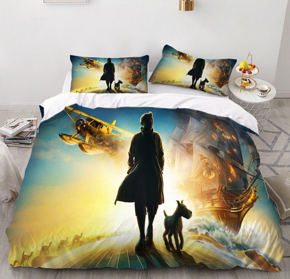 Housse De Couette Tintin Le Film