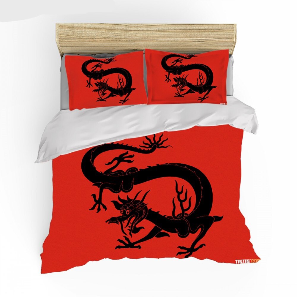 Housse De Couette Tintin Le Lotus Bleu