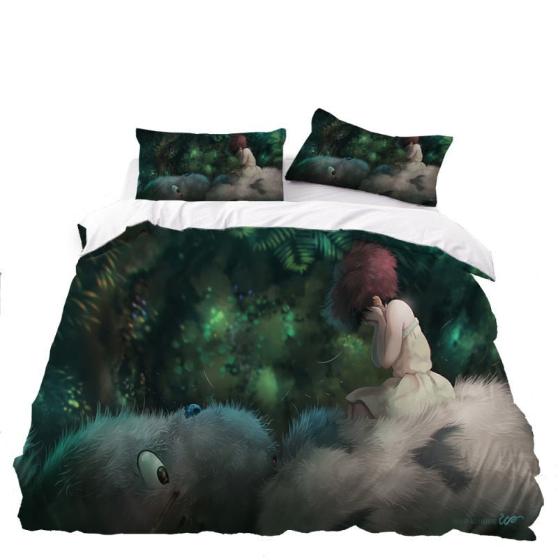 Housse De Couette Totoro Et Satsuki