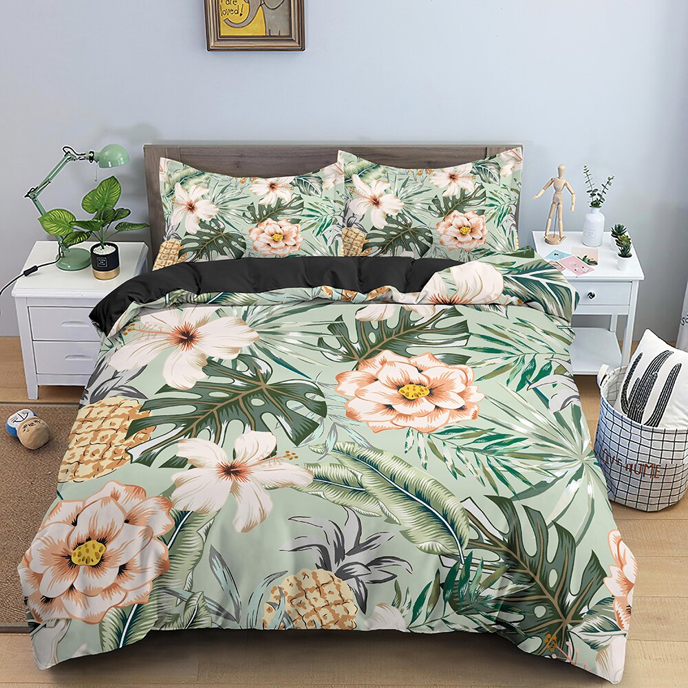 Housse De Couette Tropical Ananas
