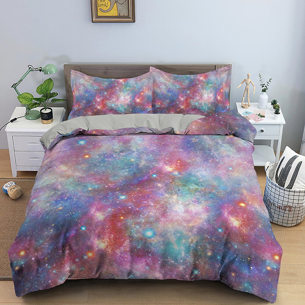 Housse De Couette Univers Multicolore