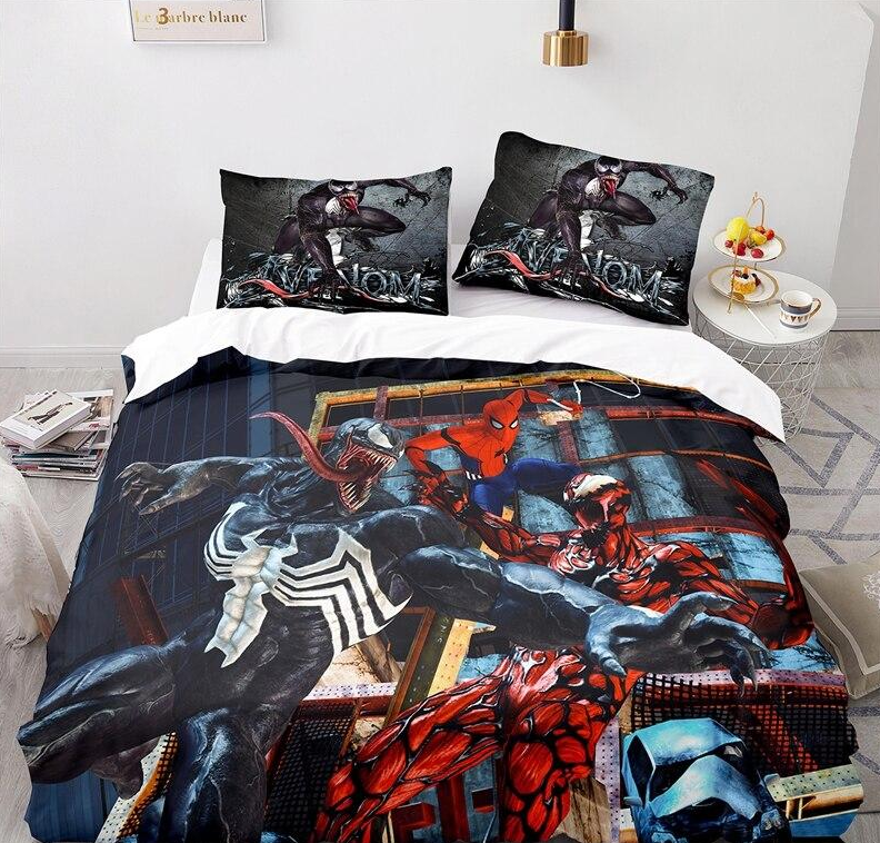 Housse De Couette Venom Fight Spider Man