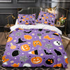 Housse De Couette Violette Objet Halloween