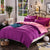 Housse De Couette Violette Polyester