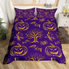 Housse De Couette Violette pour Halloween