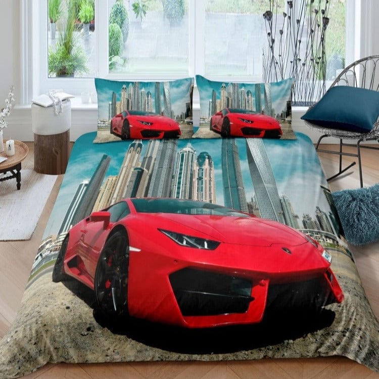 Housse de Couette 2 Personnes Voiture