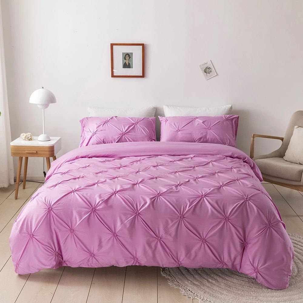 Housse de Couette 200x200 Rose