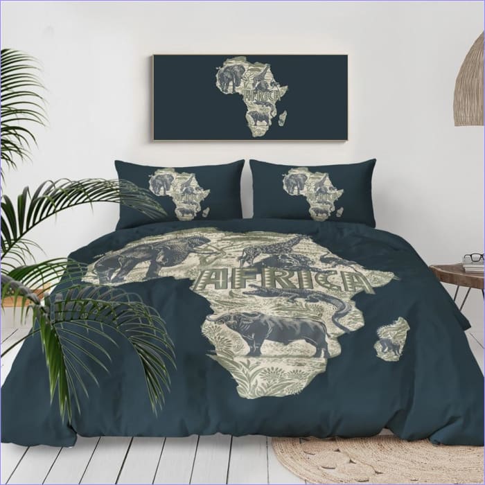 Housse de Couette Afrique 220x240