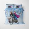 Housse de Couette Anna Et Kristoff Sur Sven