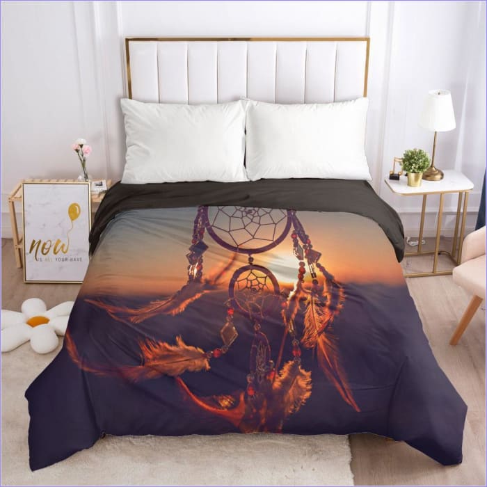 Housse de Couette Attrape rêve Coucher de soleil