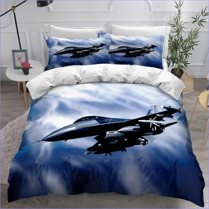 Housse de Couette Avion de Chasse