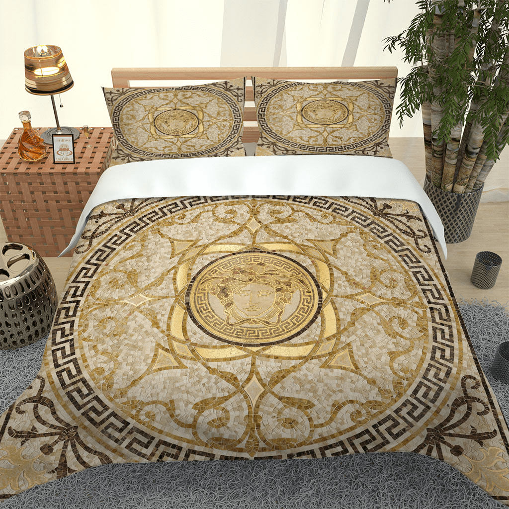 Housse de Couette Baroque Beige