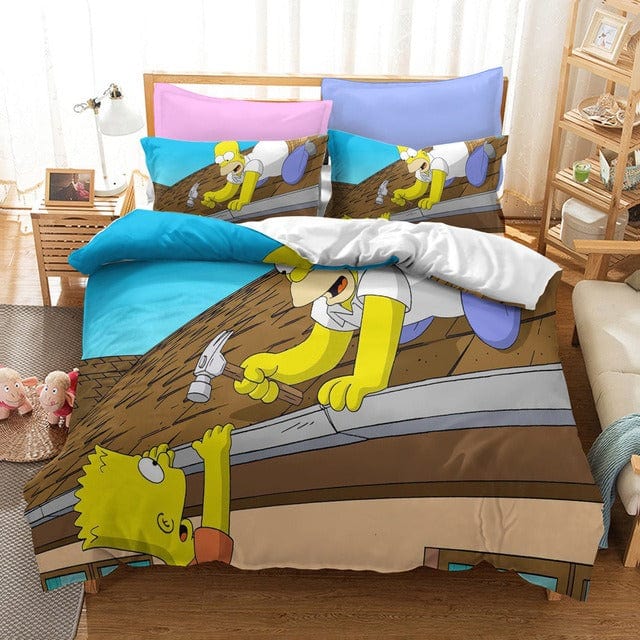 Housse de Couette Bart Simpson