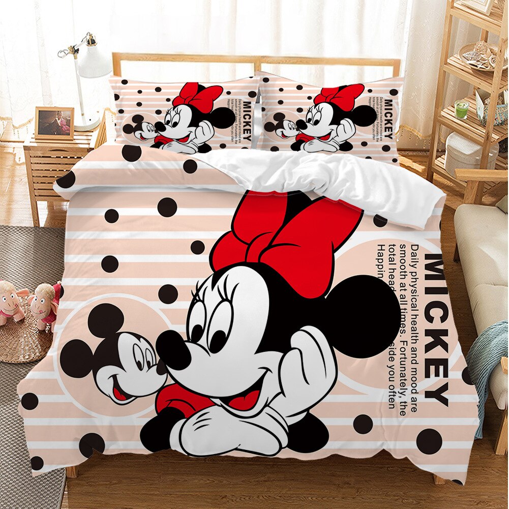Housse de Couette Beige Minnie