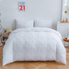 Housse de Couette Blanche Motif