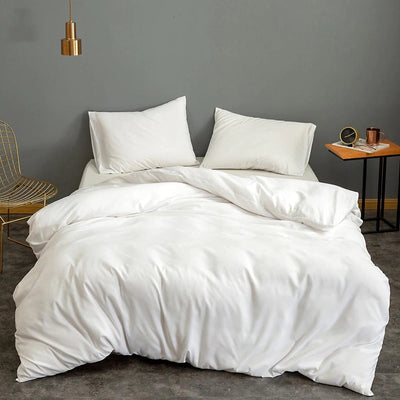 Housse de Couette Blanche Uni