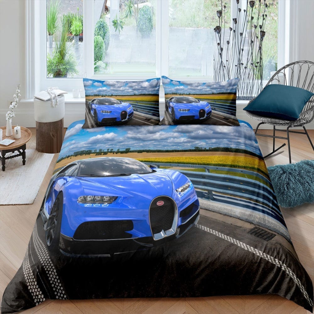 Housse de Couette Bugatti Bleue