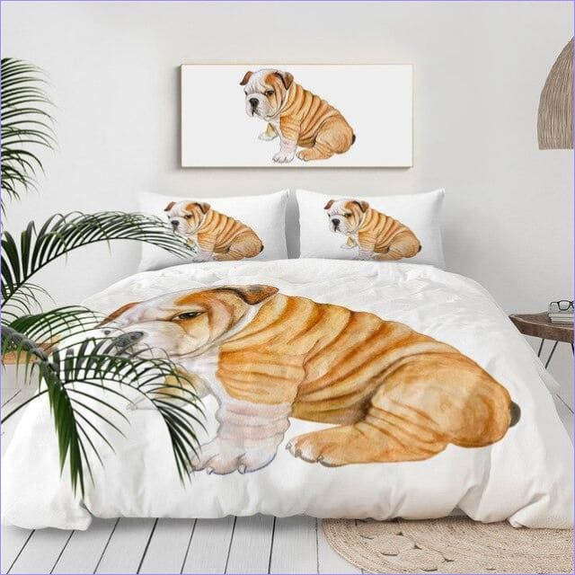 Housse de Couette Bulldog Anglais