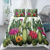 Housse de Couette Cactus en fleur