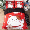 Housse de Couette Chat Japonais