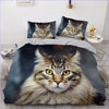 Housse de Couette Chat Maine Coon