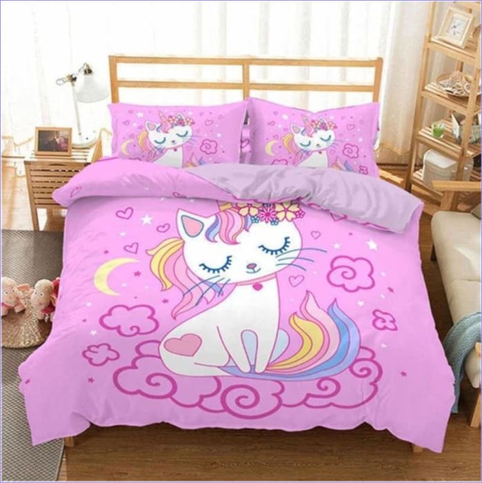 Housse de Couette Chat Princesse
