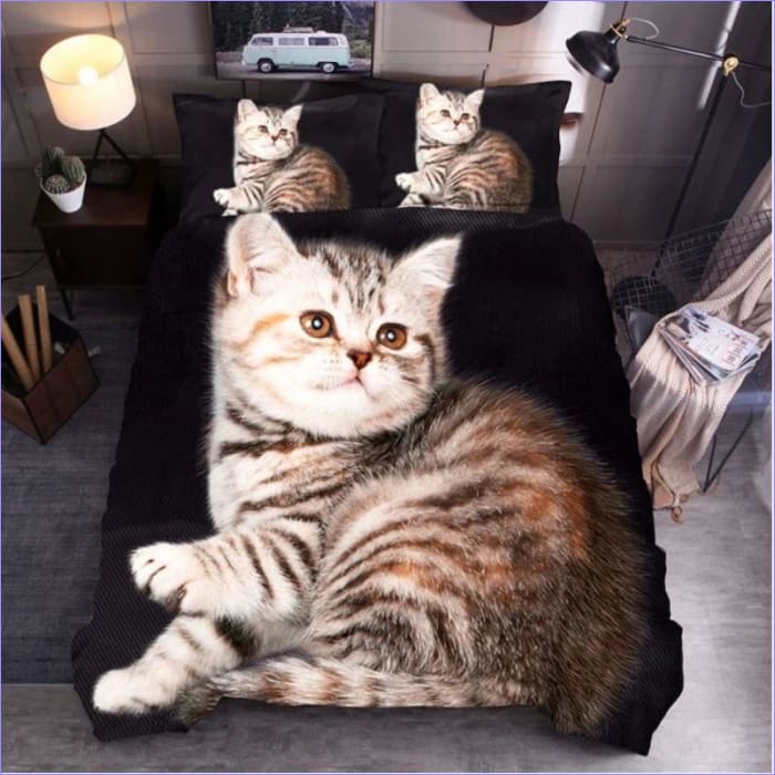 Housse de Couette Chaton 2 personnes