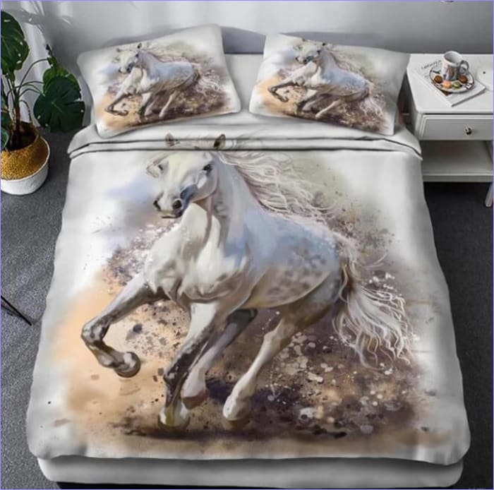 Housse de Couette Cheval Pur Sang Course