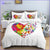 Housse de Couette Coeur Multicolore Papillon