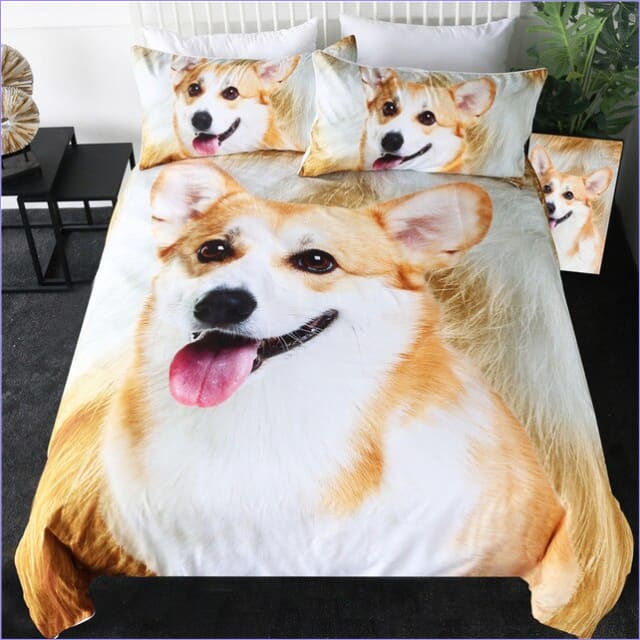 Housse de Couette Corgi