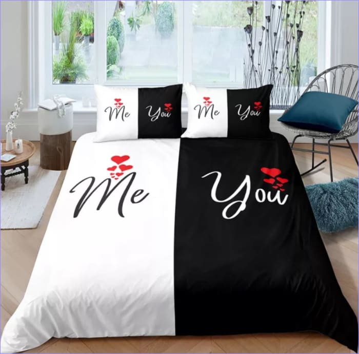 Housse de Couette Couple Me & You