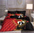 Housse de Couette Couple Noire et Rouge