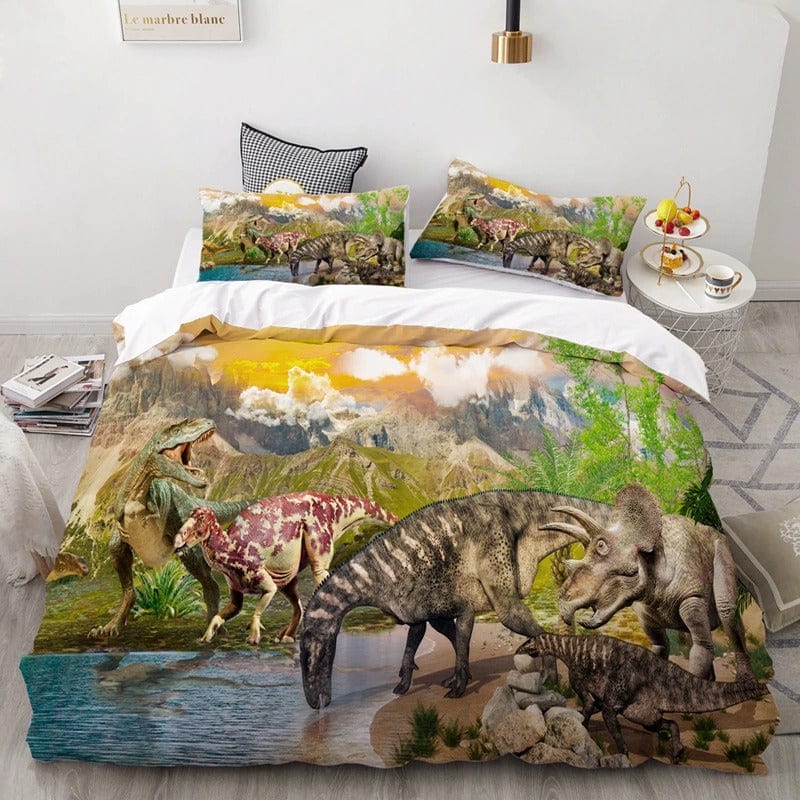 Housse de Couette Dinosaure Coton