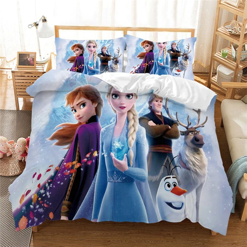 Housse de Couette Double Reine des Neiges