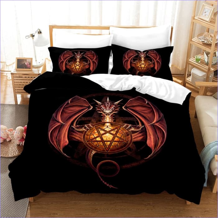 Housse de Couette Dragon Etoile