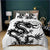 Housse de Couette Dragon Noir