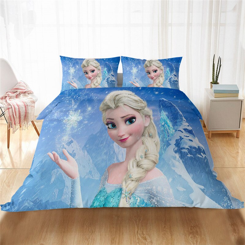 Housse de Couette Elsa Dans La Montagne