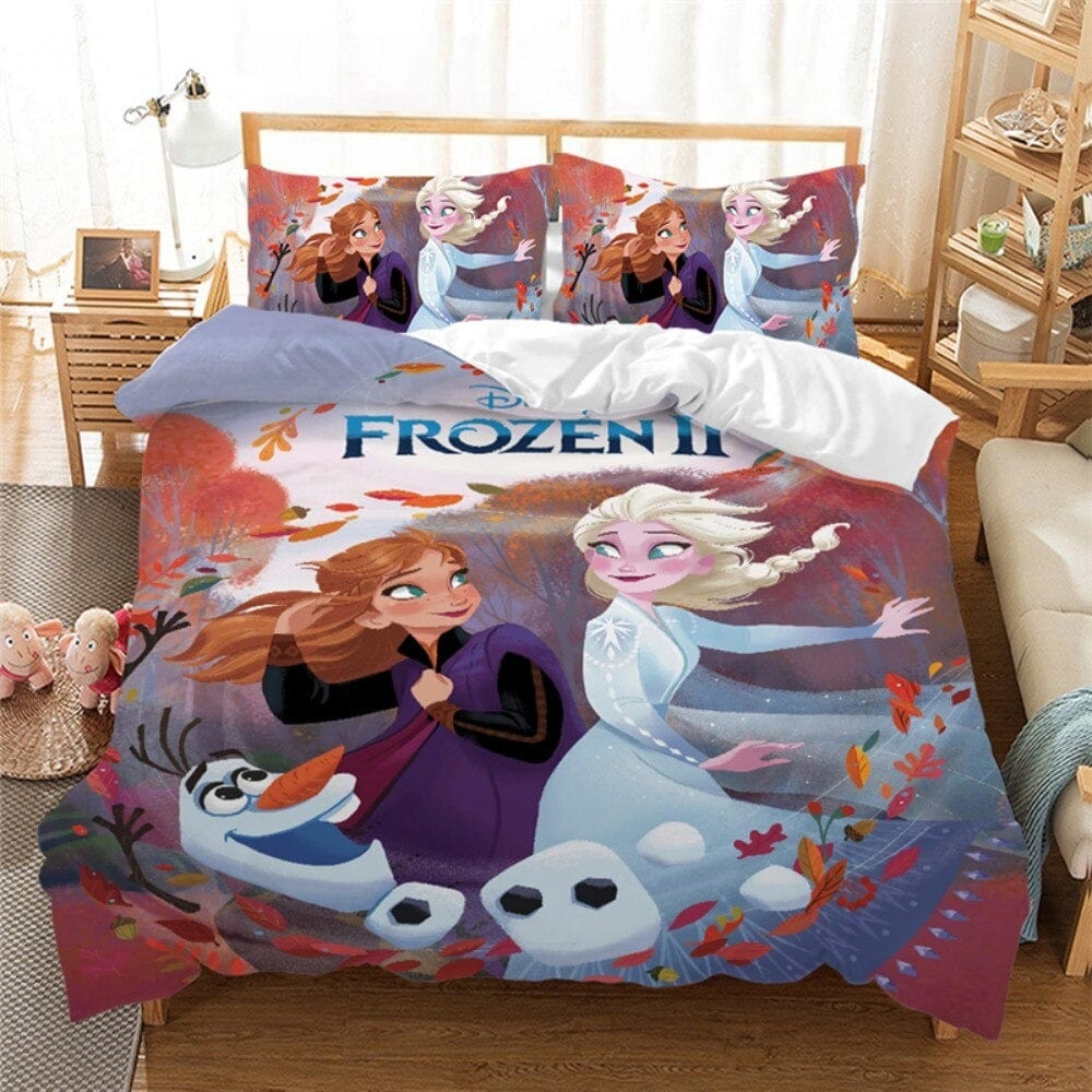 Housse de Couette Enfant Reine des Neiges