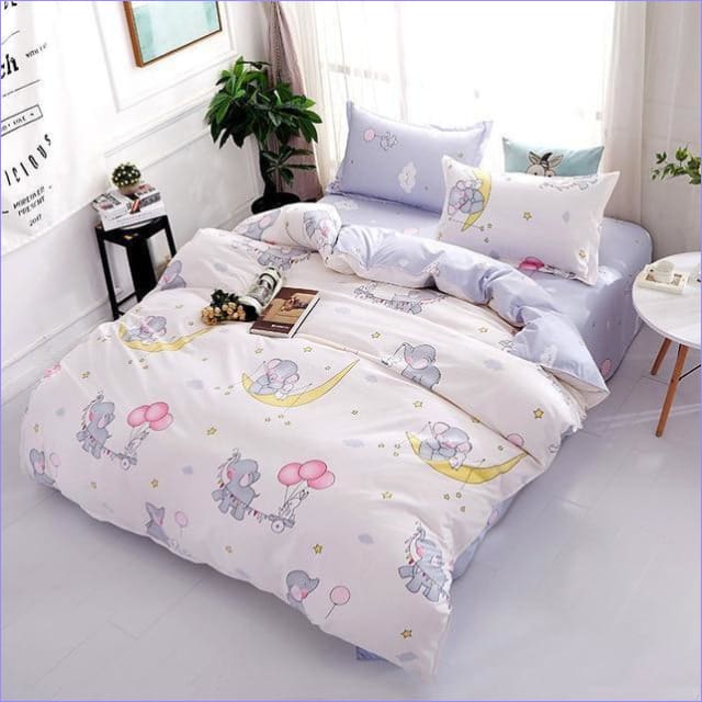 Housse de Couette Enfants petits Elephants