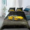 Housse de Couette Ferrari Jaune 220x240