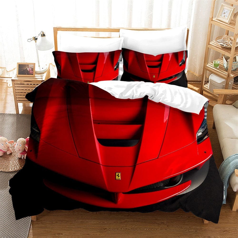 Housse de Couette Ferrari Rouge 200x200