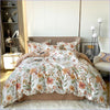 Housse de Couette Fleurie Style Anglais Ocre