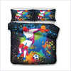 Housse de Couette Football Motif Peinture Multicolore